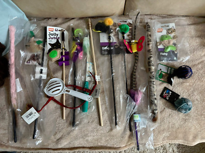 15-Piece Clearance Mix Play Package Cats Mix Fishing Balls Collar Etc. New