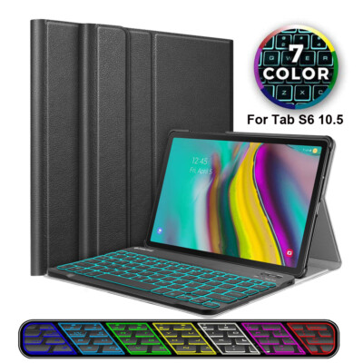 Backlit Keyboard Samsung Tab A Case With Keyboard Magnetic