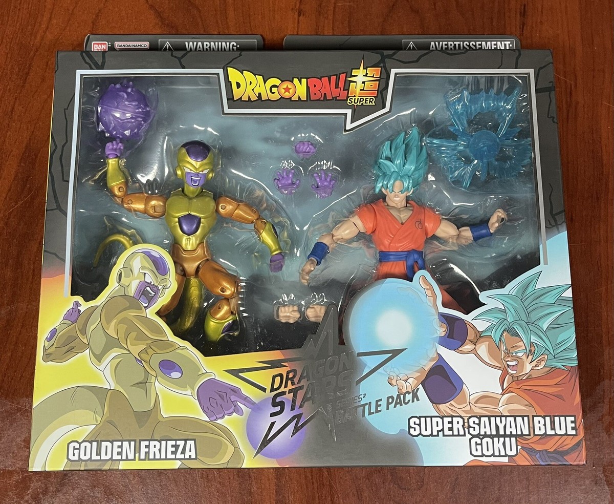 Bandai Dragon Ball Stars Super Saiyan Blue Goku Vs Golden Frieza