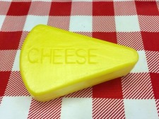 Play Food Cheese Wedge For Lil Tikes Pretend Kitchen Grocery Cooking Baking UPSC