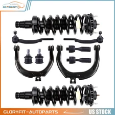 Front For 2002-2003 Chevrolet Trailblazer Complete Struts Tie Rod End 10 Pcs