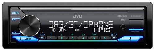 JVC Bluetooth DAB USB MP3 Autoradio für Nissan Xterra (2000-2004) - Bild 2 von 8