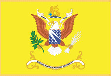 Rectangle Flags - 89th Cavalry Regiment - READY NOW with Cavalry Flag