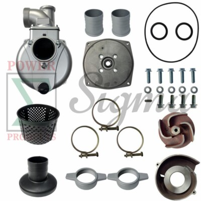 #ad Completed Water Pump Replacement with NPT Thread For Keyed Shafts 3quot; in Ports $106.99