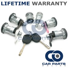 FOR FORD TRANSIT MK5 1994-00 FULL 6 LOCK SET DOORS FRONT REAR IGNITION + 2 KEYS