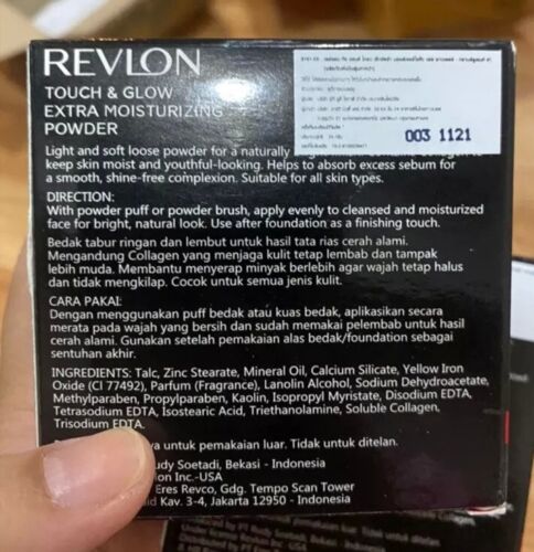 Revlon Touch Glow Loose Face Powder Extra Moisturizing Translucent 24g. No.1 - Picture 7 of 7
