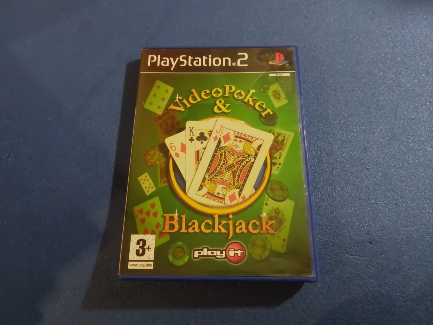 Ps2 playstation 2 Video Poker & Et And Blackjack 