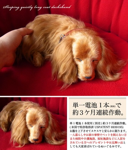 Perfect Pet Dachshund Long (Red) Plush Dog Stuffed Toy Realistic Lifelike New - Picture 3 of 3