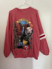 Vintage San Francisco 49ers Apex One Crewneck Sweatshirt XL 80s 90s RARE