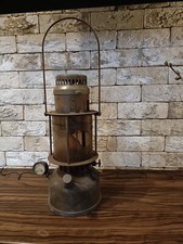Old Vintage Rare Hasag No.51A Kerosene Pressure Lantern Lamp, Made In Germany