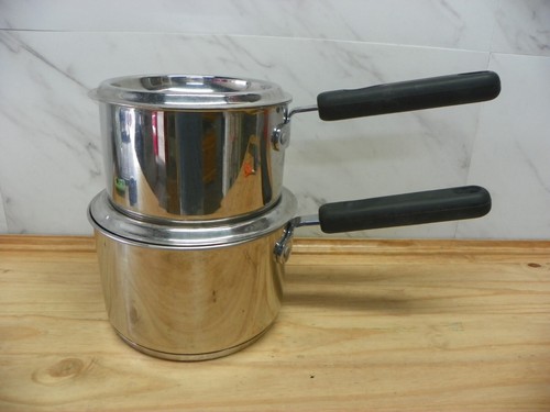 WEAR EVER WEAREVER KOCHGESCHIRR 4-TEILIGES SET 2 & 3 QT KOCHTOPF MIT DECKEL DREILAGIGE SCHEIBE