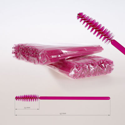 Wimpernbürsten Set 3x50 Stück – Reinigungsstäbchen Für Wimpernverlängerung & Make-up