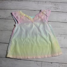 Cat & Jack Baby Girl's Swimsuit Beach Cover Up Size 9 Months 1 Piece