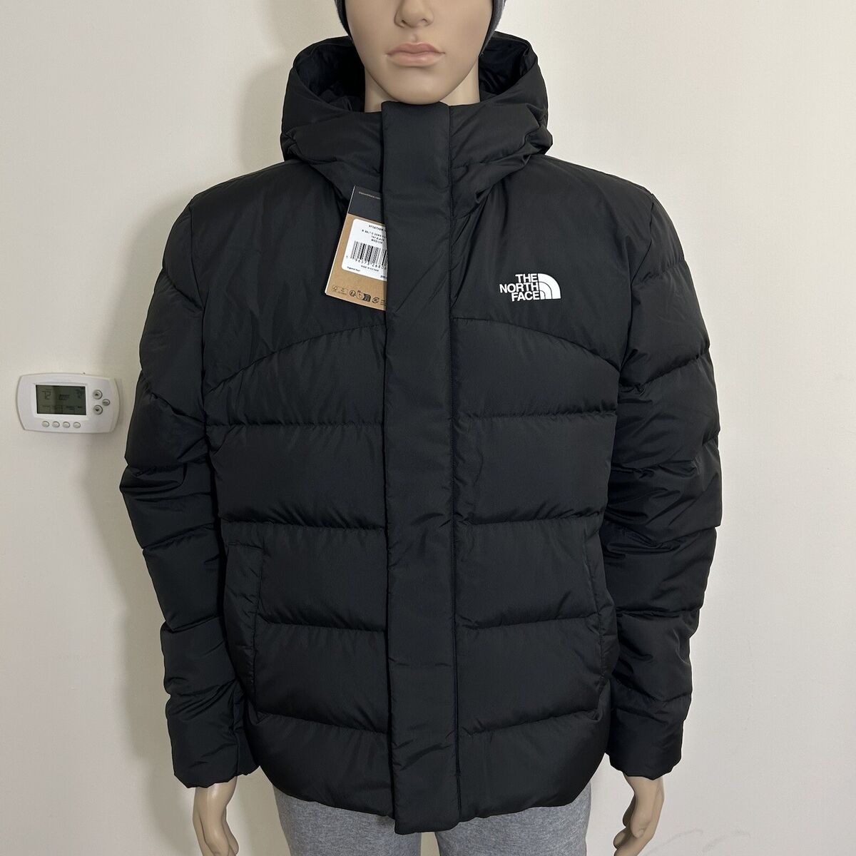 The North Face Men's Baltic Down Puffer Hoodie Jacket TNF The North Face Men's Baltic Down Puffer Hoodie Jacket TNF