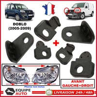 Halter Klemmen Reparatur Scheinwerfer Links+Recht Nuckel Fiat Doblo 2005-2009