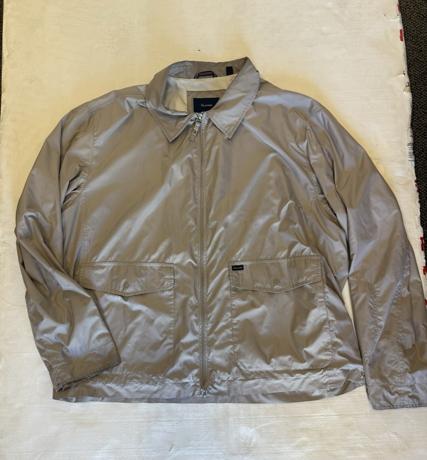 Faconnable Microfiber Patch Pocket Packable Bombe… - image 1