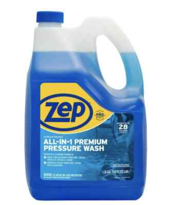 #ad Zep Commercial All in 1 Premium Pressure Washing Concentrate 172 Fl. Oz. $17.50