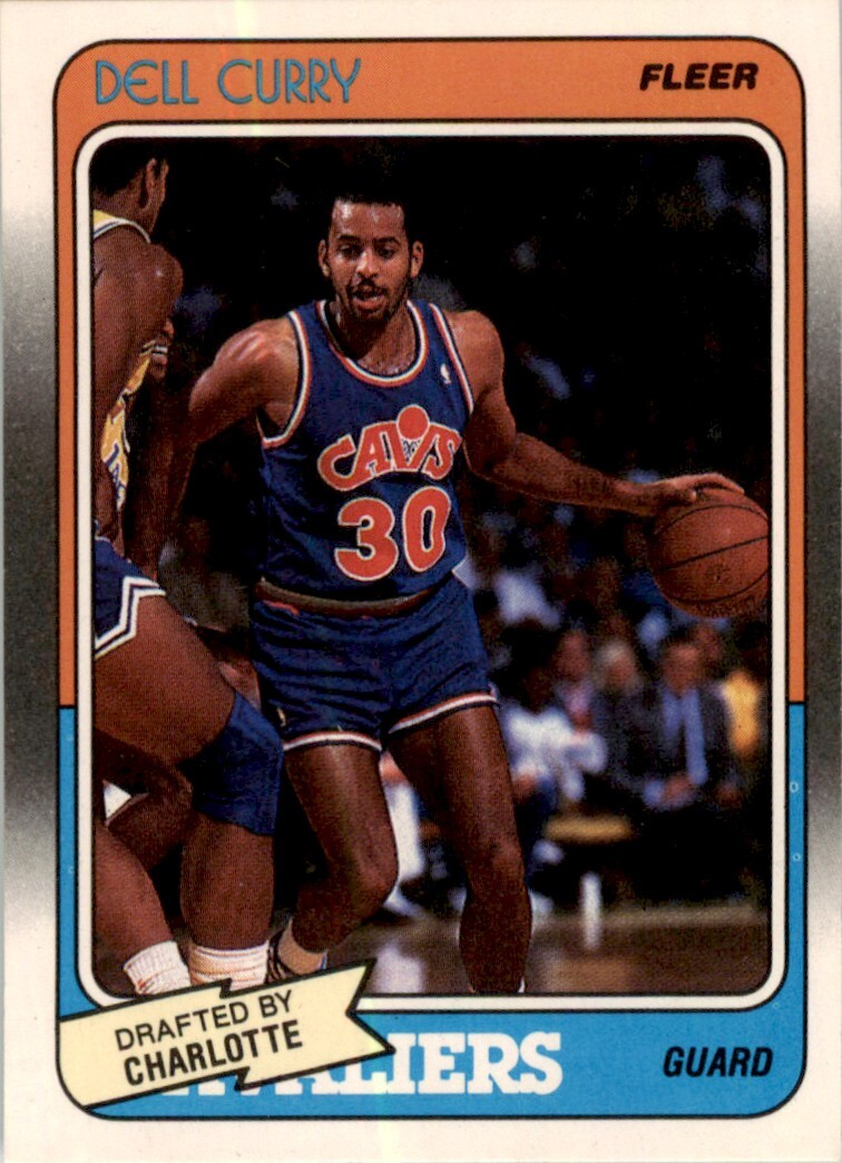 1988 Fleer #14 Dell Curry Cleveland Cavaliers | eBay