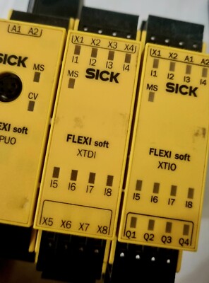 SICK FX3-CPU000000, XTDI und XTI0 Komplettblock. 