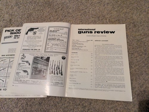 International Guns Review Magazine 1965 Set Bundle Volume 5 number 7, 8 - Picture 6 of 8