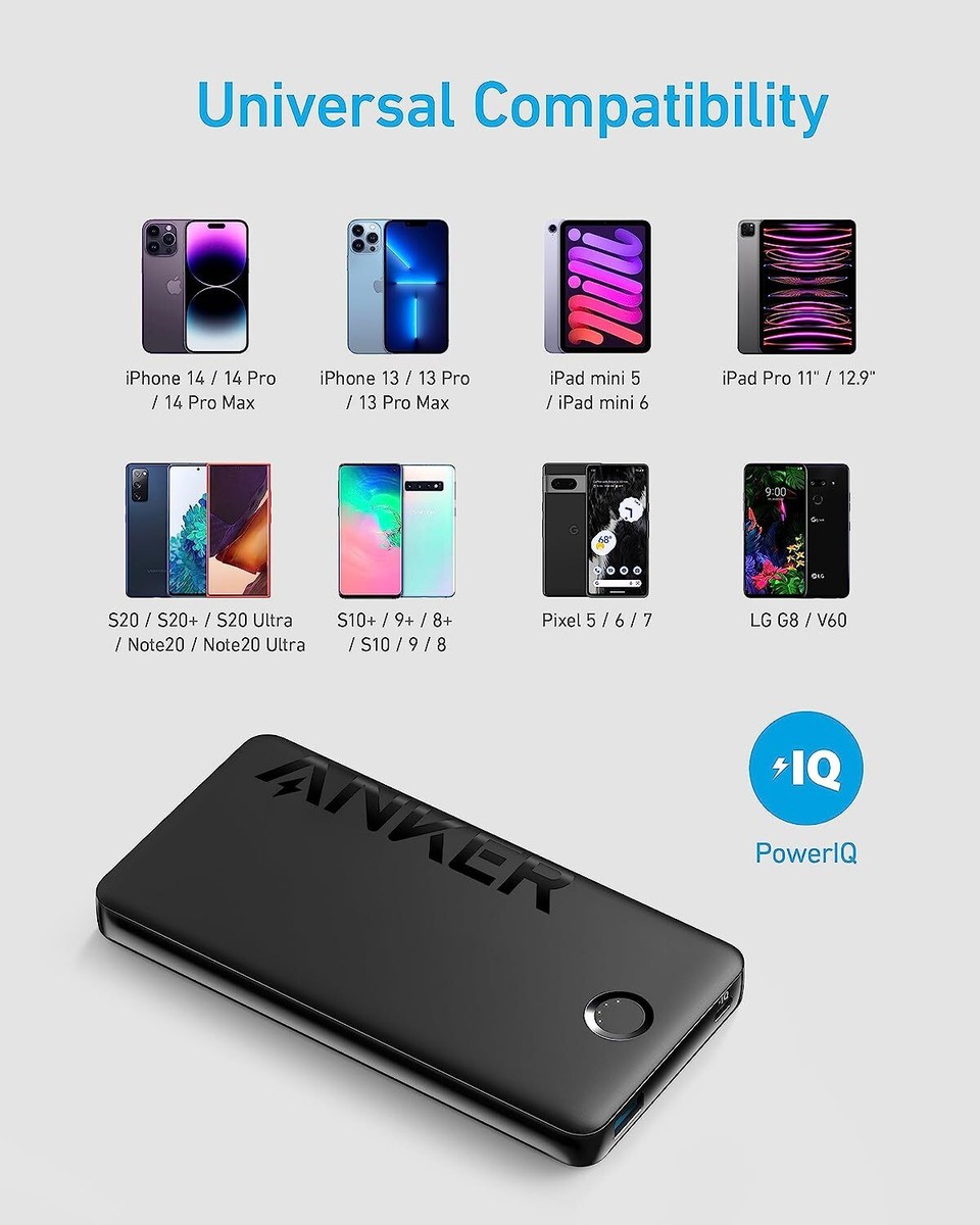 ANKER Power Bank 10000mAh USB-C × ２個セット Anker 2-Port USB-C Power Bank Portable Charger 10000mAh