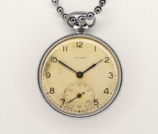 1950's MOLNIJA Vintage SOVIET Mechanical Pocket watch 15 JEWELS CCZ USSR
