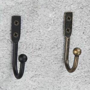 5/10/20pcs Wall Mounted Hooks Key Clothes Coat Bag Hat Hanger Holder Room Hook 