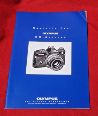 Olympus Prospekt ( Broschüre ) Rarität - OLYMPUS OM - System 9/2000 - gebraucht