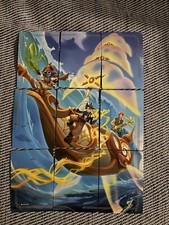 Disney Lorcana Stitch Azurite Sea Puzzle Art Cards - 9 Card Complete Set