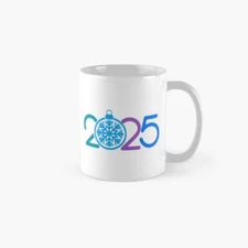 HAPPY NEW YEAR 2025 STICKERS Classic Mug , Gift For Family