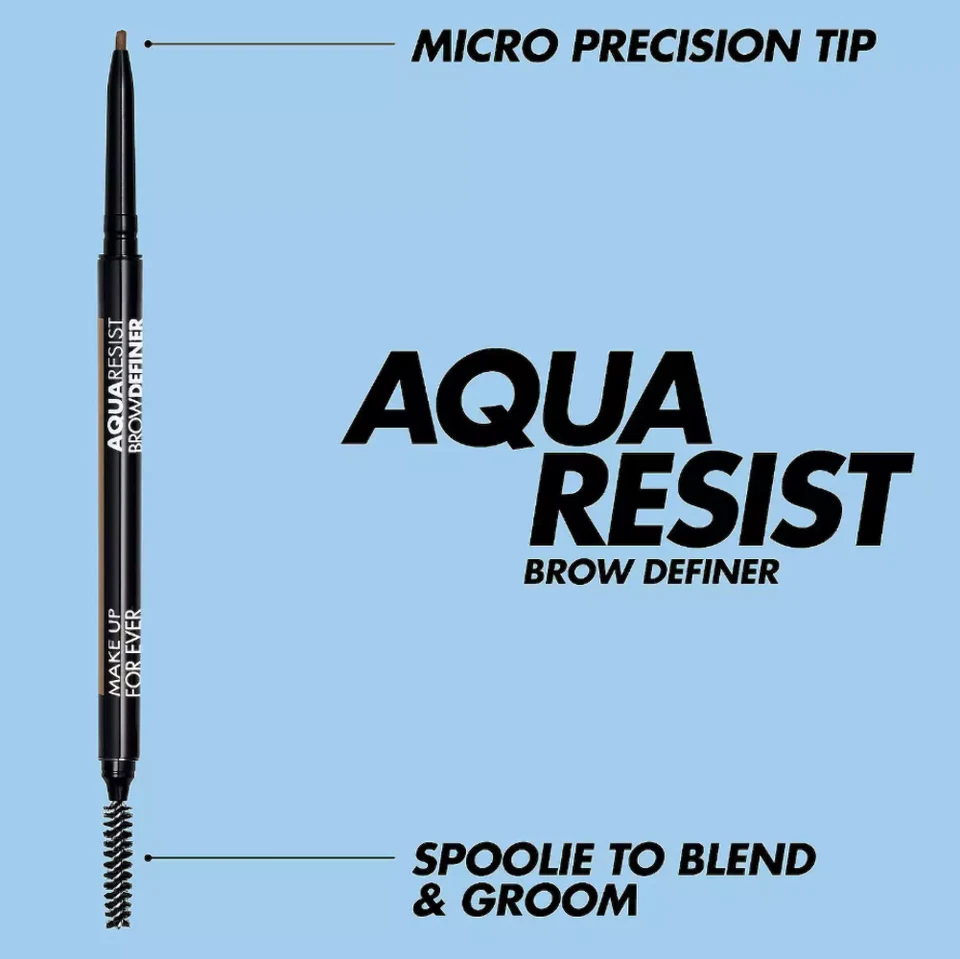 MAKE UP FOR EVER Aqua Resist Waterproof Eyebrow Definer Pencil Select Shade - Image 3 of 3