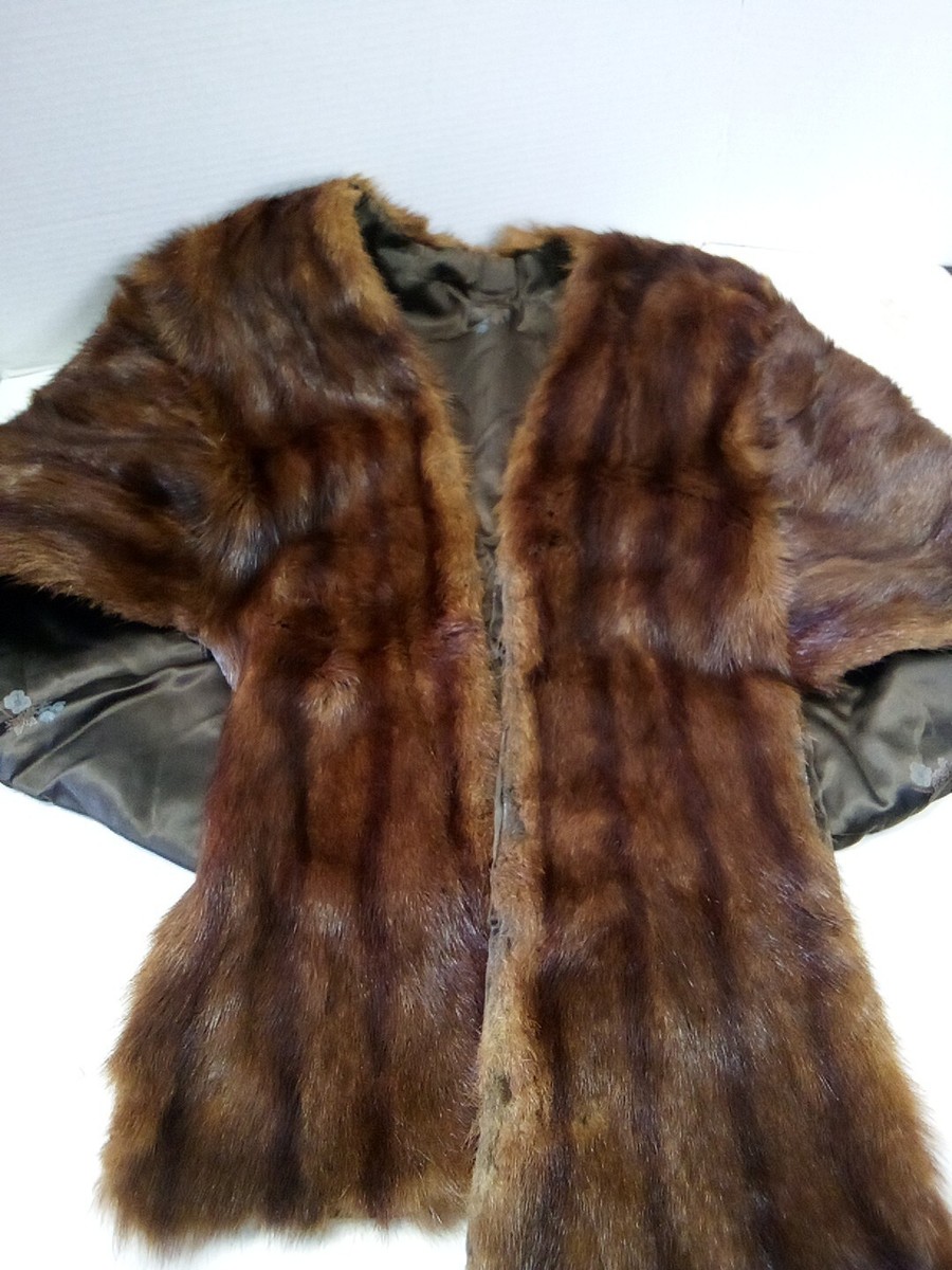 小物 L'appartement Mink Fox Line Stole L´appartement Mink Fox Line