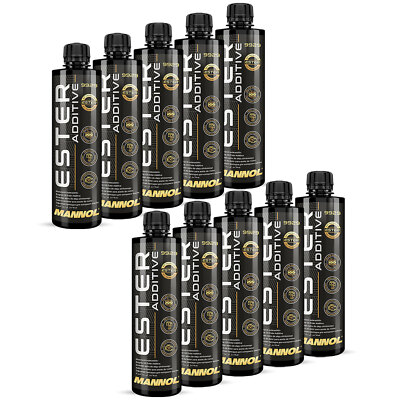 Motorschutz 9929 Additiv 10 x 450 ml Ester MANNOL Motoröl Motor ÖL Schutz Zusatz