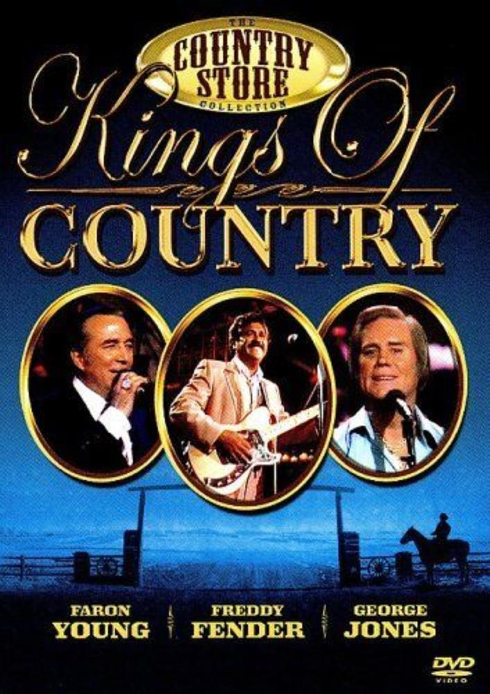 KINGS OF COUNTRY - FARON YOUNG/FREDDY FENDER/GEORGE JONES DVD FREE SHIPPING