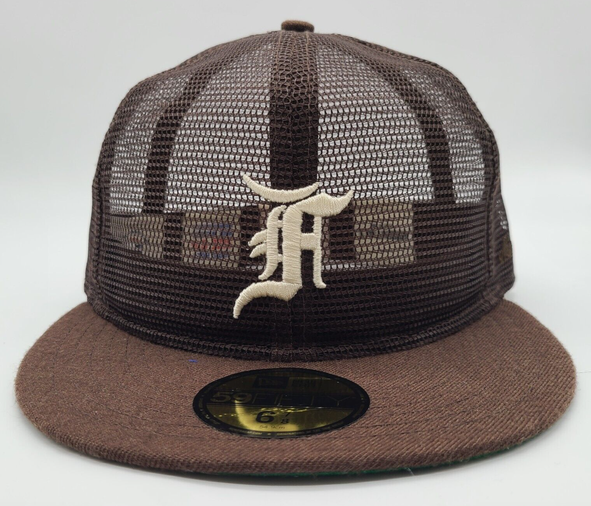 Fear Of God Essentials X New Era Brown Fitted Size 6 7/8 Hat