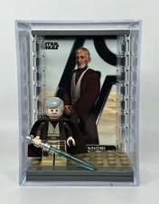 Collectible Force Pack Minifigure Display Case For Lego Star Wars Obi Wan Kenobi