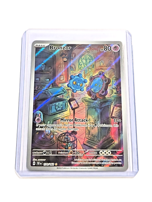 Bronzor 170/162 IR Full Art Holo POKEMON TCG Temporal Forces TEF