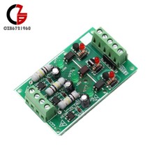 3-Channel AC 220V Optocoupler Isolation Module Testing Module No PCB Holder PLC