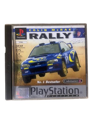 Colin McRae Rally PSone PS1 Rarität Sammlung Selten Retro Vintage