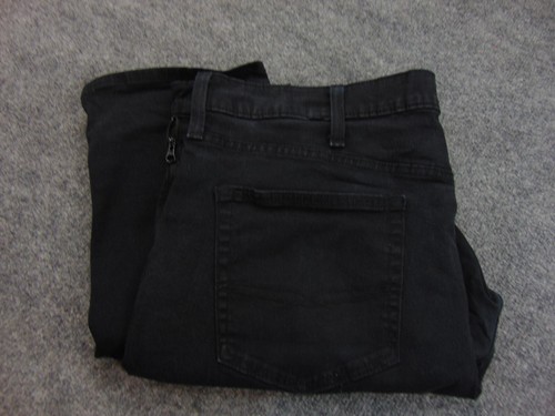 Levis Pants Mens 42x30 Athletic Fit Dark Black Chino