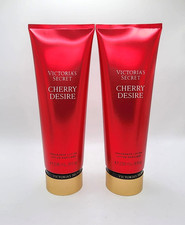 Victoria's Secret Cherry Desire Fragrance Body Lotion 8 fl oz Set of 2