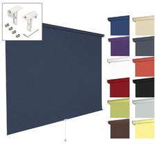 Springrollo ohne Bohren Rollo Klemmfix Fenster Tür Sonnenschutzrollo Blickdicht