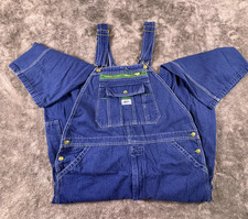 Liberty Carpenter Style Denim Overalls Utility Workwear 40x32