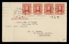 DR WHO 1930 AUSTRALIA FDC STURT CENTENARY R49896