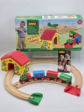 Brio 33700 My First Railway Set - EXCELLENT- With Inserts  Bags - SEE PICS