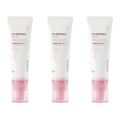 Deoproce UV Defence PDRN Sun Cream SPF50+ PA++++ 50g*3Pcs / FREE SHIPPING