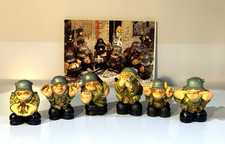 STURMTRUPPEN BONVI ARTEFICE OTTANTA  6  STATUINE GESTACCEN serie completa
