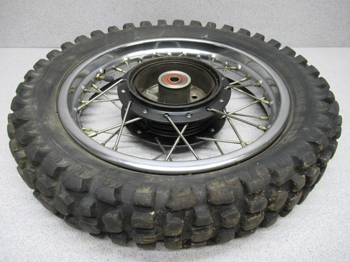 VINTAGE 1991 YAMAHA PW80 PW 80 REAR RIM HUB TIRE - Picture 14 of 21