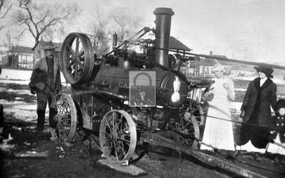 Case Steam Tractor - Reprint
