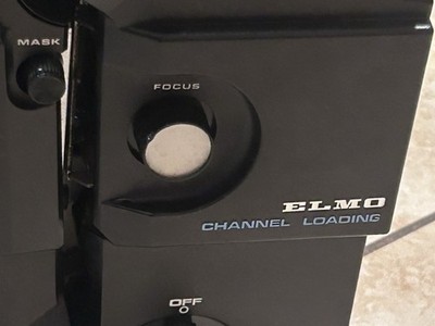 Vintage Elmo 16-CL Film Projector 16mm Optical Sound Channel